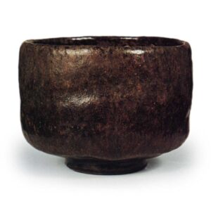 Chōjirō: tea bowl, Black Raku