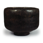 Chōjirō: tea bowl, known as "Jirōbō", Black Raku