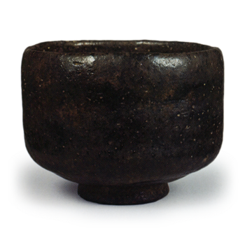 Chōjirō: tea bowl, known as "Jirōbō", Black Raku
