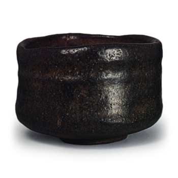 Chōjirō: tea bowl, known as "Tengu", Black Raku