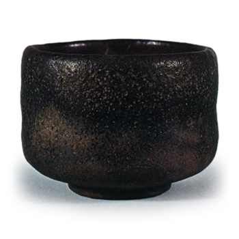 Chōjirō: tea bowl, Black Raku