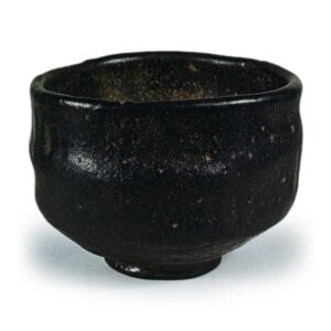 Jōkei: tea bowl, known as "Sumi-yaki", Black Raku