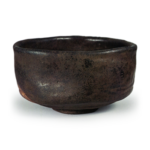 Jōkei: tea bowl, known as "Tekkai", Black Raku