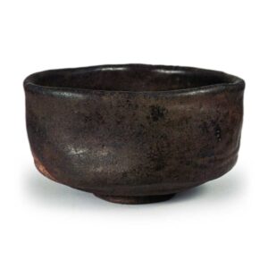 Jōkei: tea bowl, known as "Tekkai", Black Raku