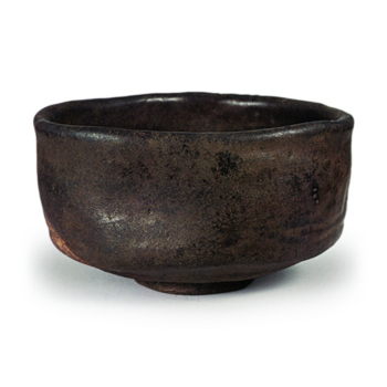 Jōkei: tea bowl, known as "Tekkai", Black Raku