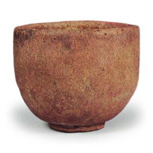 Chōjirō: tea bowl, known as "Kyokusui", Red Raku