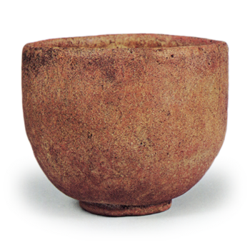 Chōjirō: tea bowl, known as "Kyokusui", Red Raku