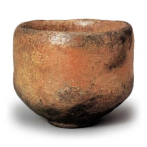 Chōjirō: tea bowl, Red Raku