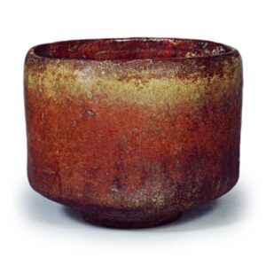 Chōjirō: tea bowl, known as "Yugure", Red Raku