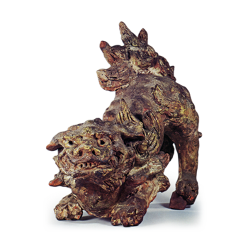 Chöjirō: figure of lion