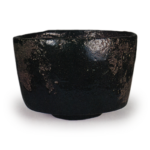 Kõetsu: tea bowl, known as "Shichiri", Black Raku