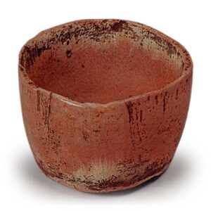 Kõetsu: tea bowl of Kaga Kõetsu type, Red Raku