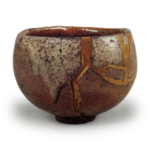 Kõetsu: tea bowl, known as "Seppo", Red Raku