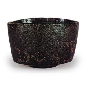 Köetsu: tea bowl, Black Raku