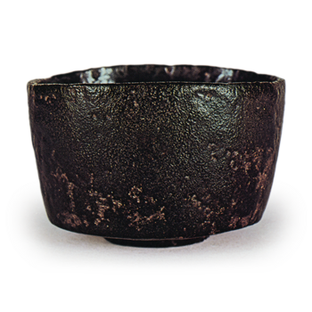 Köetsu: tea bowl, Black Raku