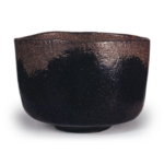 Köetsu: tea bowl, Black Raku