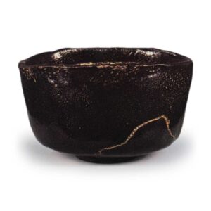 Köetsu: tea bowl, known as "Rakuten", Black Raku