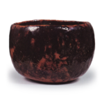 Köetsu: tea bowl, known as "Onjo", Black Raku
