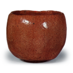 Köetsu: tea bowl, known as "Juo", Red Raku