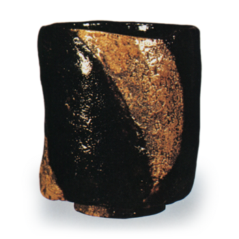 Küchū (grandson of Köetsu): cylindrical tea bowl, known