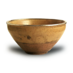 Seto tea bowl, yellow temmoku type