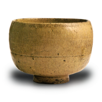 Yellow Seto tea bowl