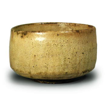 Yellow Seto tea bowl