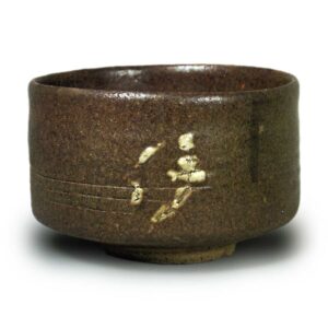 Kawari (a variety of) Yellow Seto tea bowl