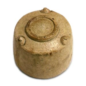 Yellow Seto incense burner