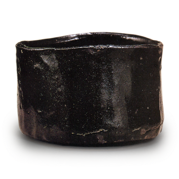 Seto Black tea bowl, known as "Oharame"