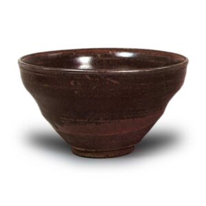 Seto tea bowl of temmoku type