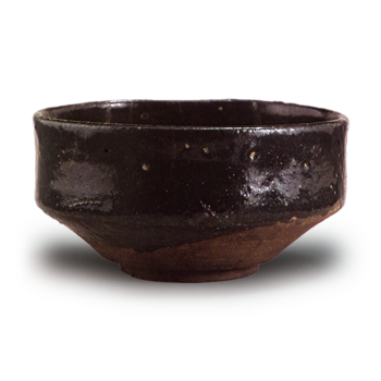 Seto Black tea bowl