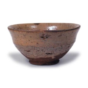 Tea bowl, known as "Sambo" or otherwise "Zekan Karatsu", Oku-gōrai type