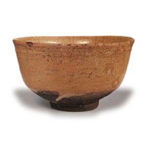 Tea bowl, known as "Akino-yo", Oku-gōrai type