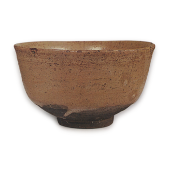 Tea bowl, known as "Akino-yo", Oku-gōrai type