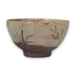 Tea bowl with grass design, E-garatsu type