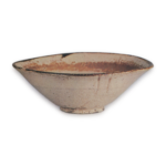 Tea bowl with black rim, Seto-garatsu type