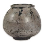 Jar with dotted design, Madara-garatsu (Karatsu with mottled orna-ment) type