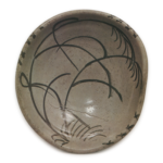 Bowl with miscanthus design, E-garatsu type