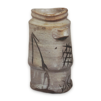 Flower vase with handles, E-garatsu type