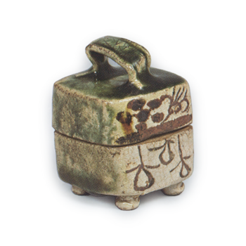 Oribe square incense caddy