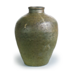 Bizen ware: jar.