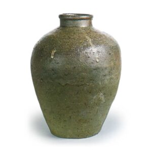 Bizen ware: jar.