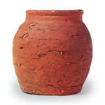 Bizen ware: jar.