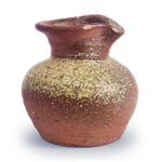 Bizen ware: small beaked jar.