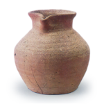 Bizen ware: small beaked jar.