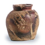 Bizen ware: jar.