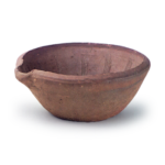 Bizen ware: mortar.