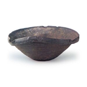 Bizen ware: mortar.