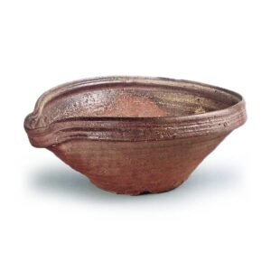 Bizen ware: mortar.